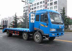 解放小三轴平板运输车