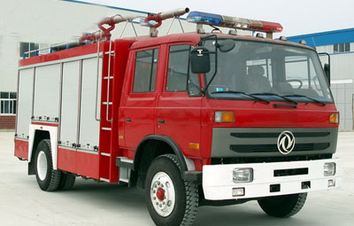 东风153水罐/泡沫消防车